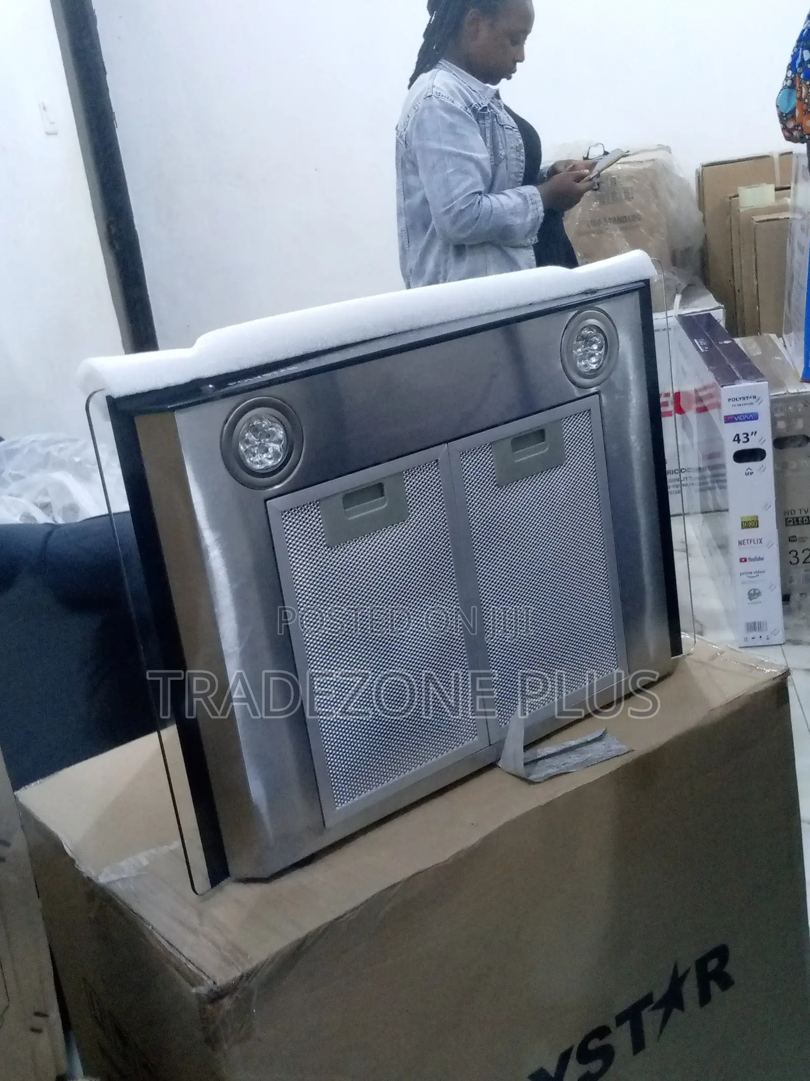 Classic Polystar 60cm Kitchen Smoke Rangehood