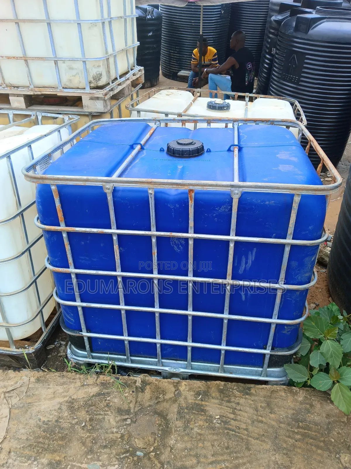 Water Tank With Iron Brasin