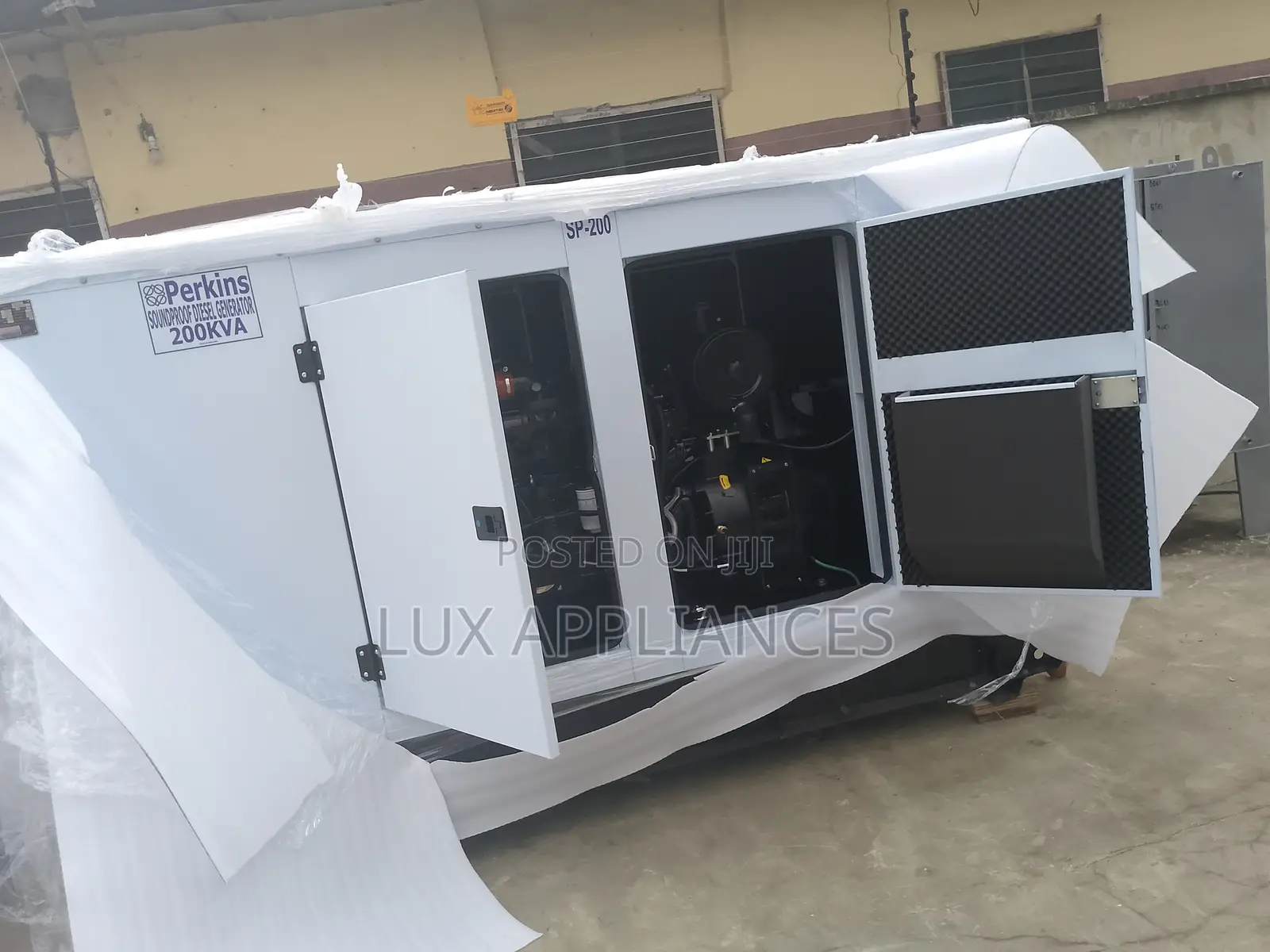 Fully Equipped 200kva Perkins Generator Made in Uk