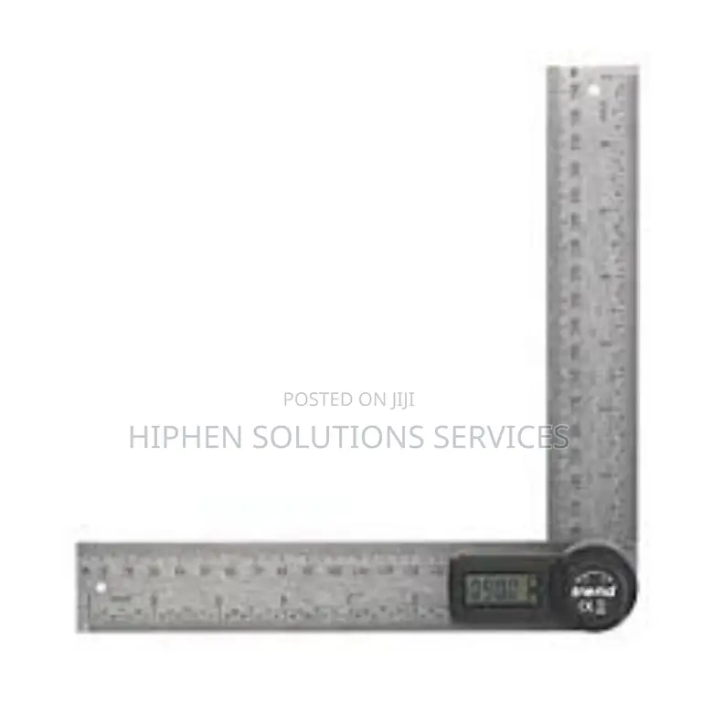 Stainless Steel Digital Angle Ruler 0-200mm (7")