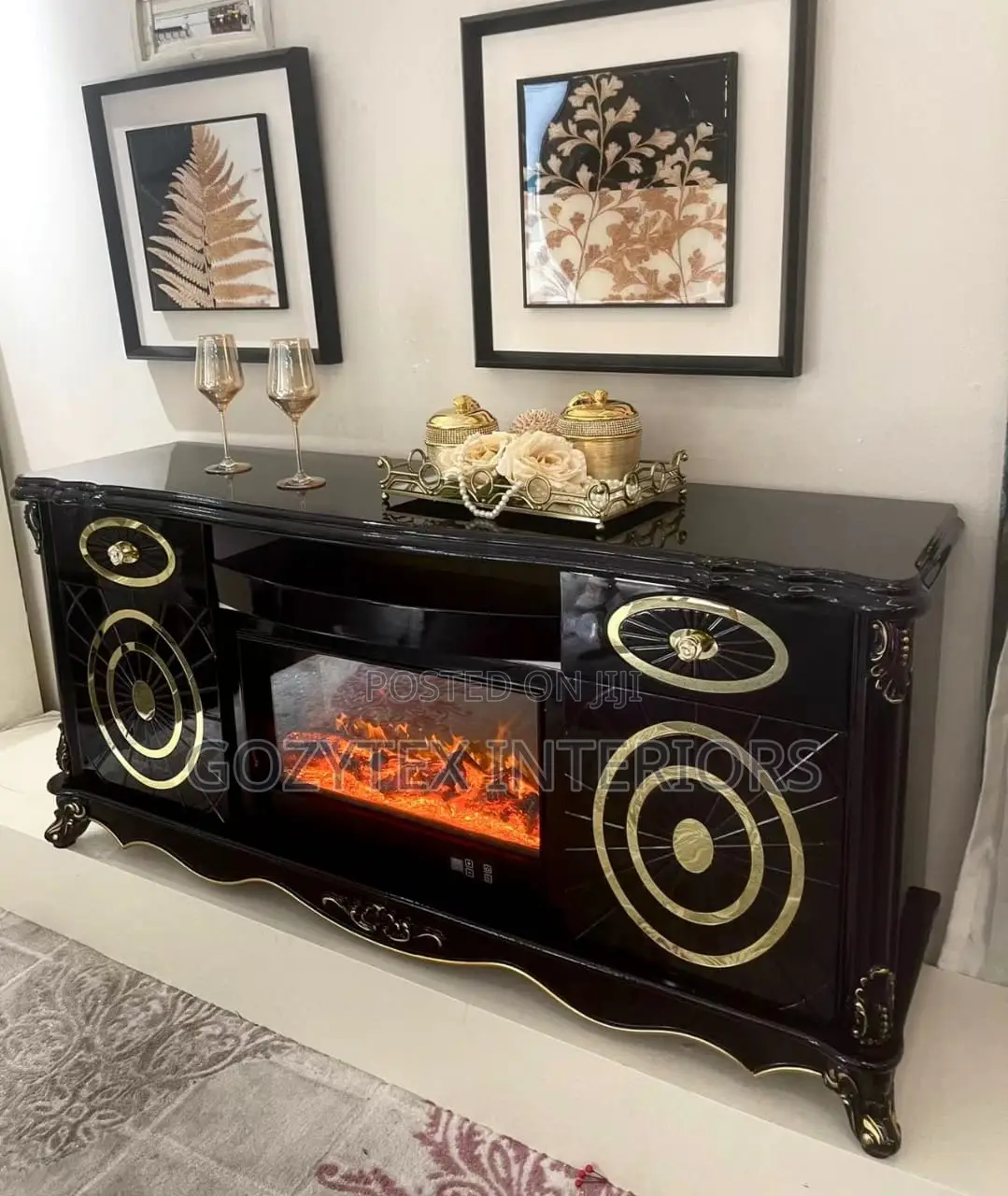 Tv Stand With Fireplace