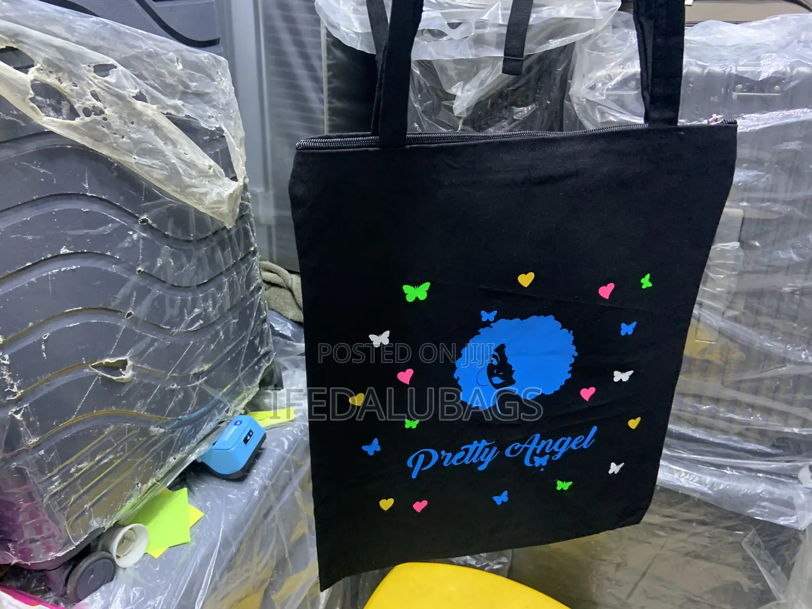 Pretty Angel Tote Bag
