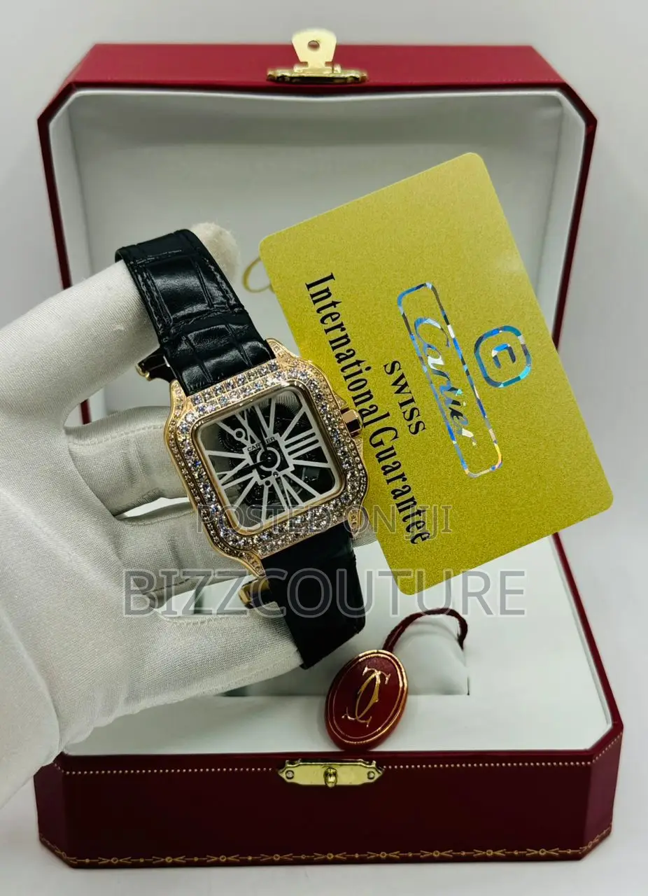 Original Cartier Mechanical Color Selection Leather Watch