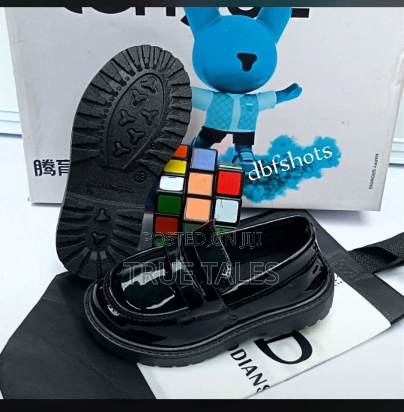Boy's Girls Black Unisex Good Quality Shoes Sizes 29&30