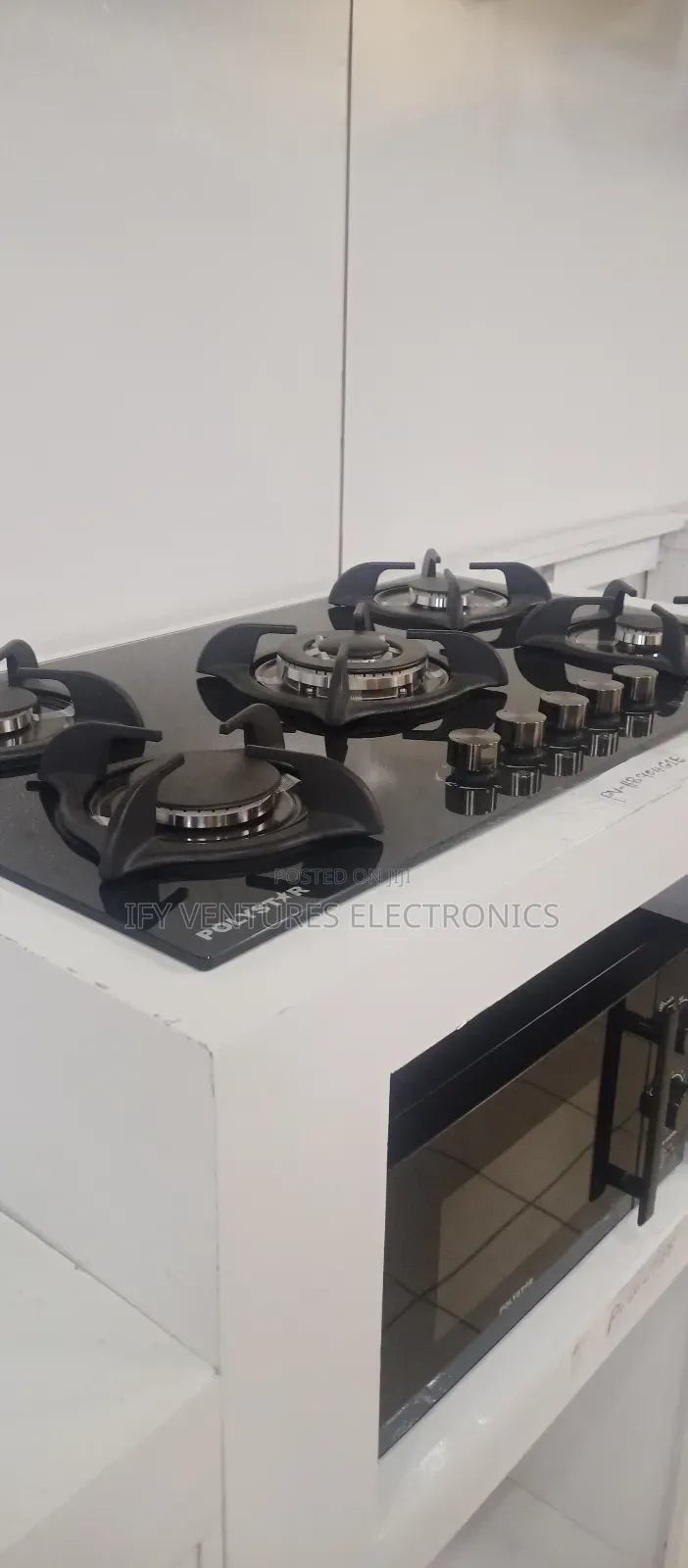 5 Burner Polystar Built-in Hob Gas Cooker