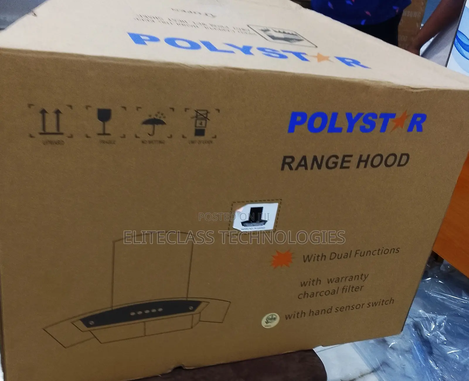 Best Pick Polystar 600mm Range Hood ''pv-6009bd''