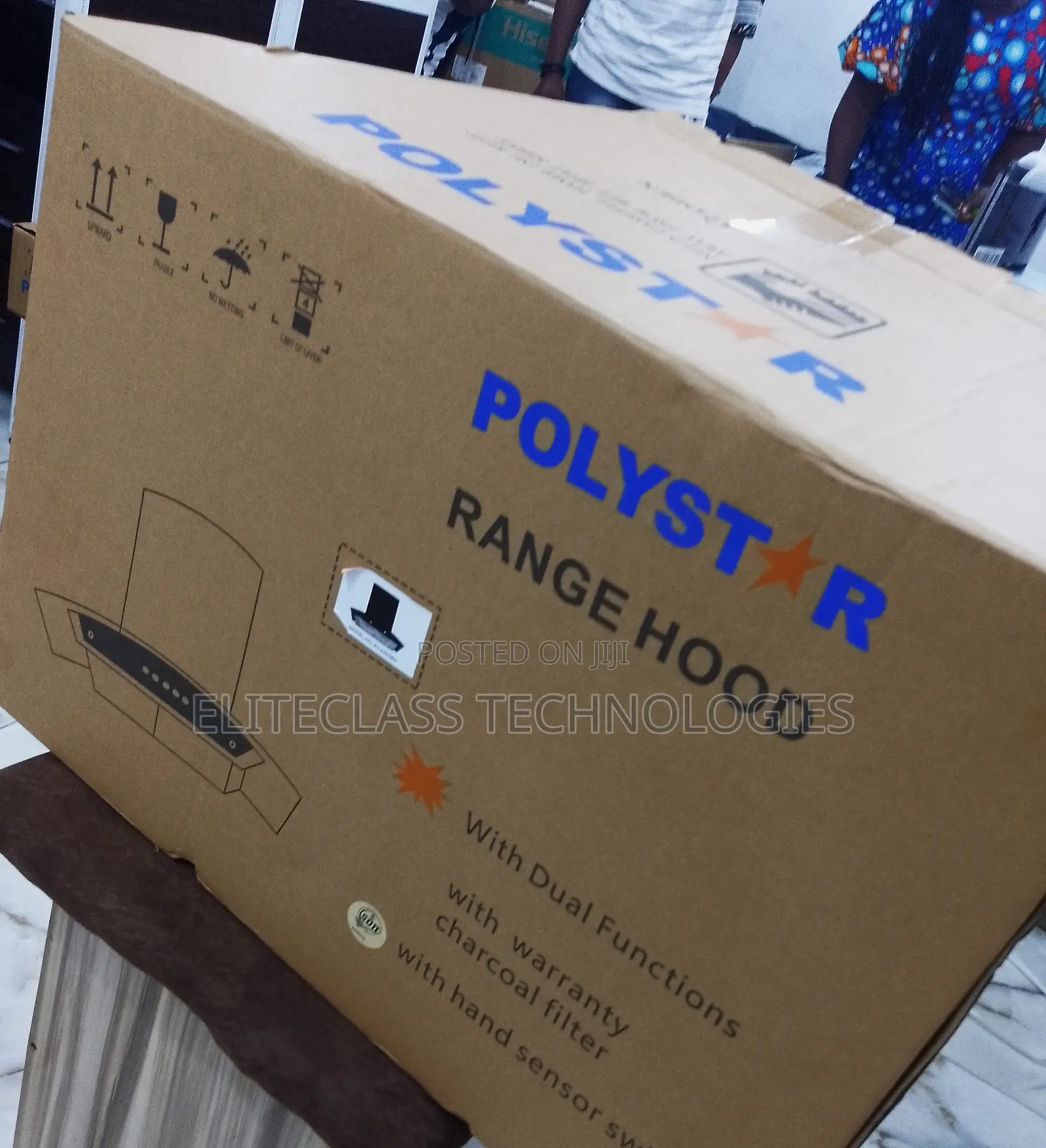 Functional Polystar 600mm Range Hood ''Pv-6009bd''