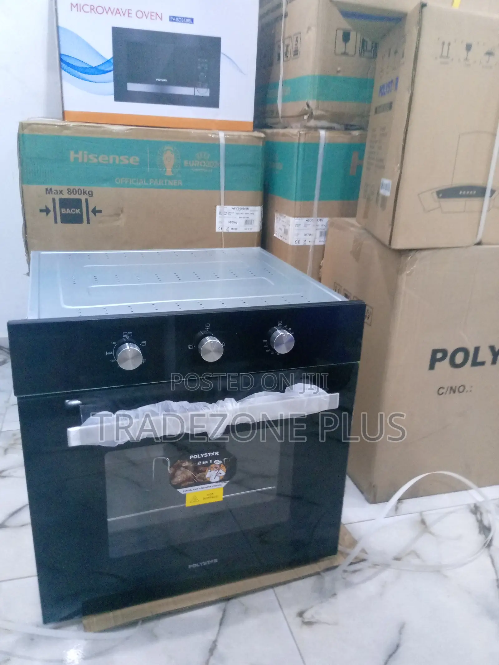 Polystar Polystar 65ltrs Electric Gas Built-in Oven