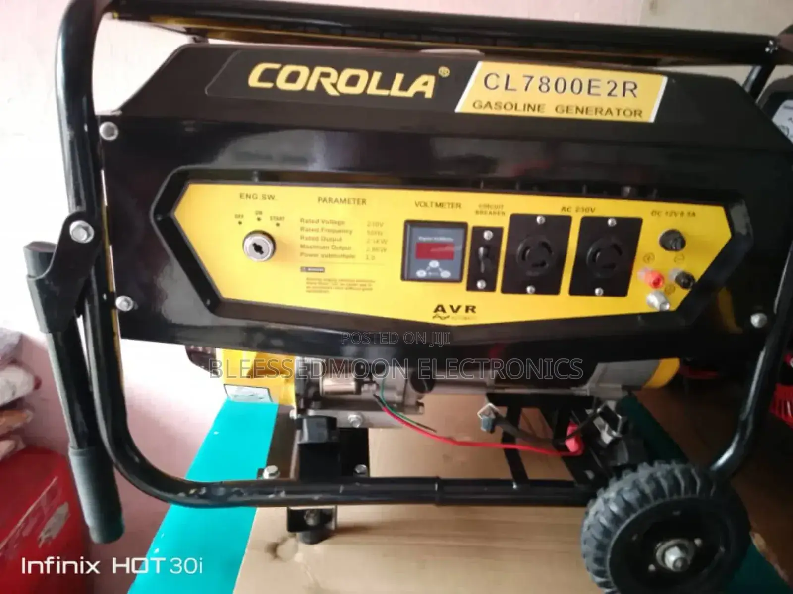 Corolla Petrol Generator 4.5kva Low Consumption of Fuel