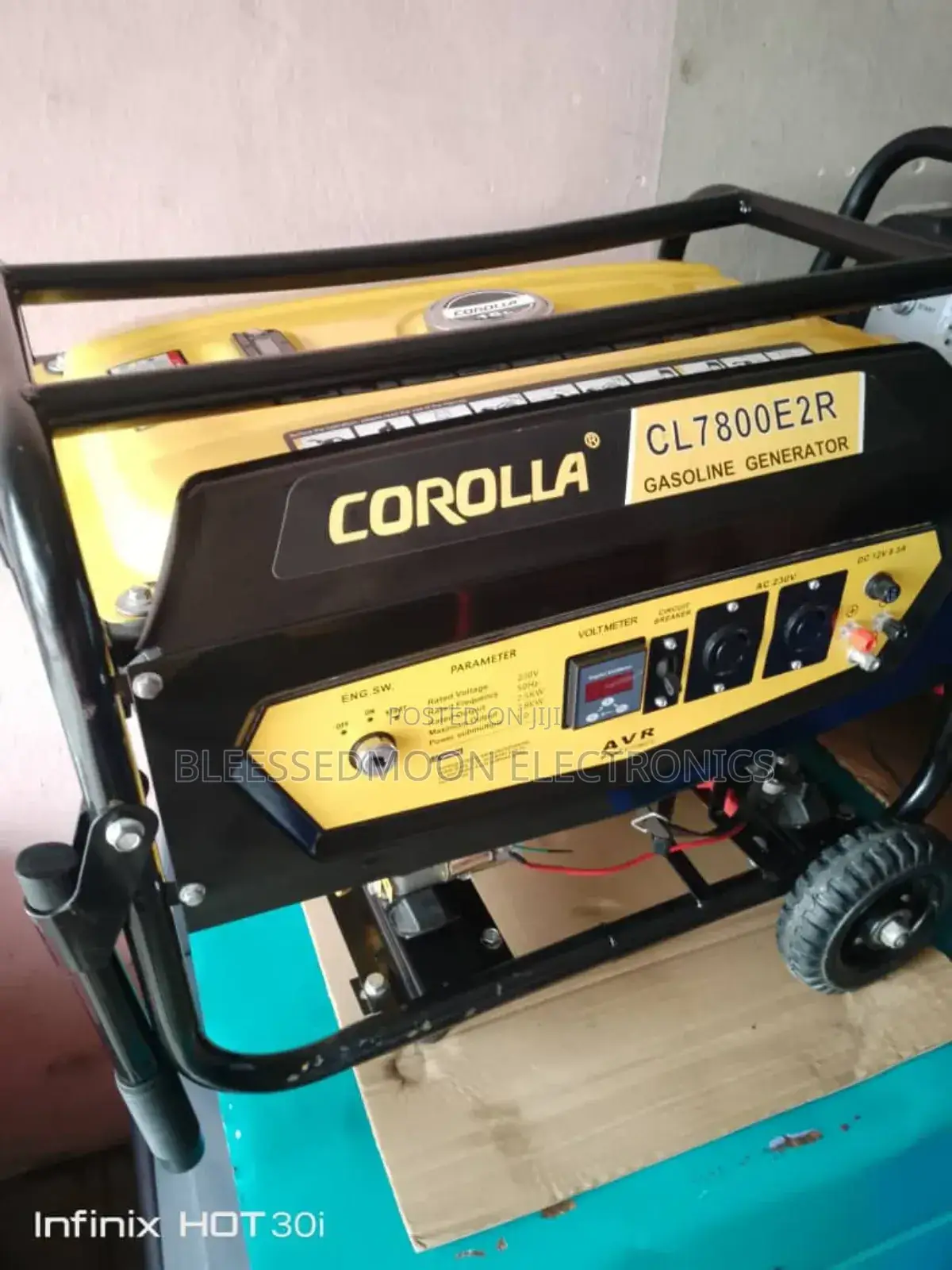 Corolla Petrol Generator 4.5kva Low Consumption of Fuel