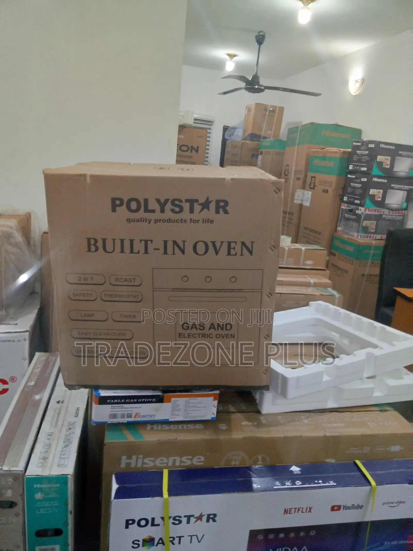Polystar Electris Gas Inbuilt Oven With Grill