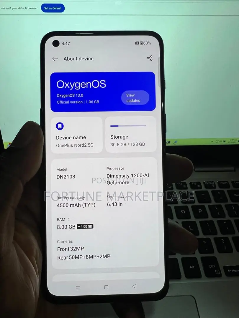 OnePlus Nord 2 5G 128 GB Blue