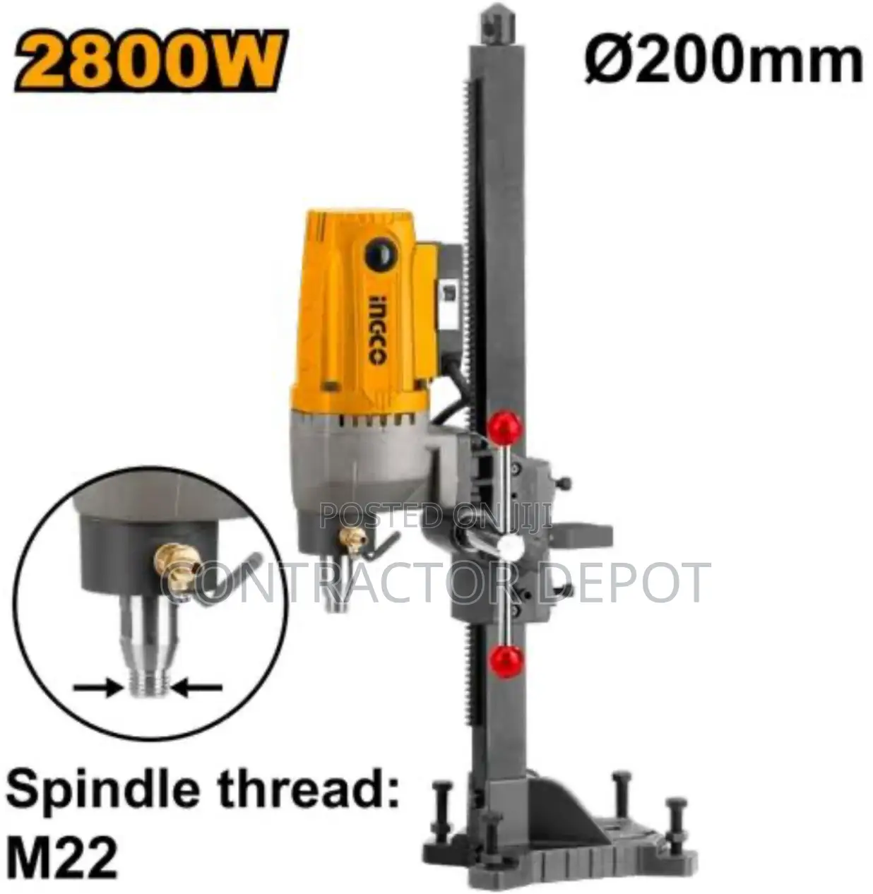 Ingco Diamond Coring Machine 2800W