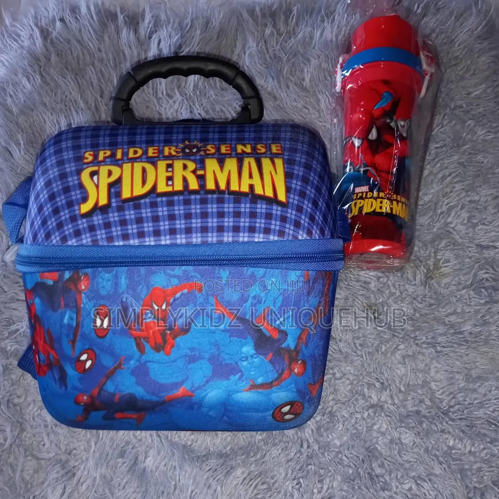 Back to School Children Lunch Bag+Waterbottle- SPIDERMAN