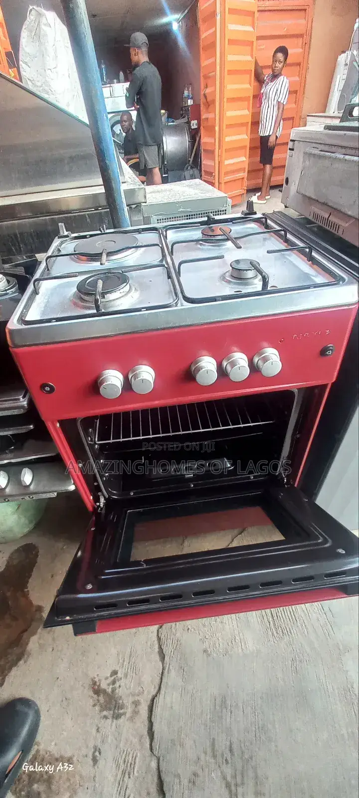 60by60 Cm Standing Gas Cooker
