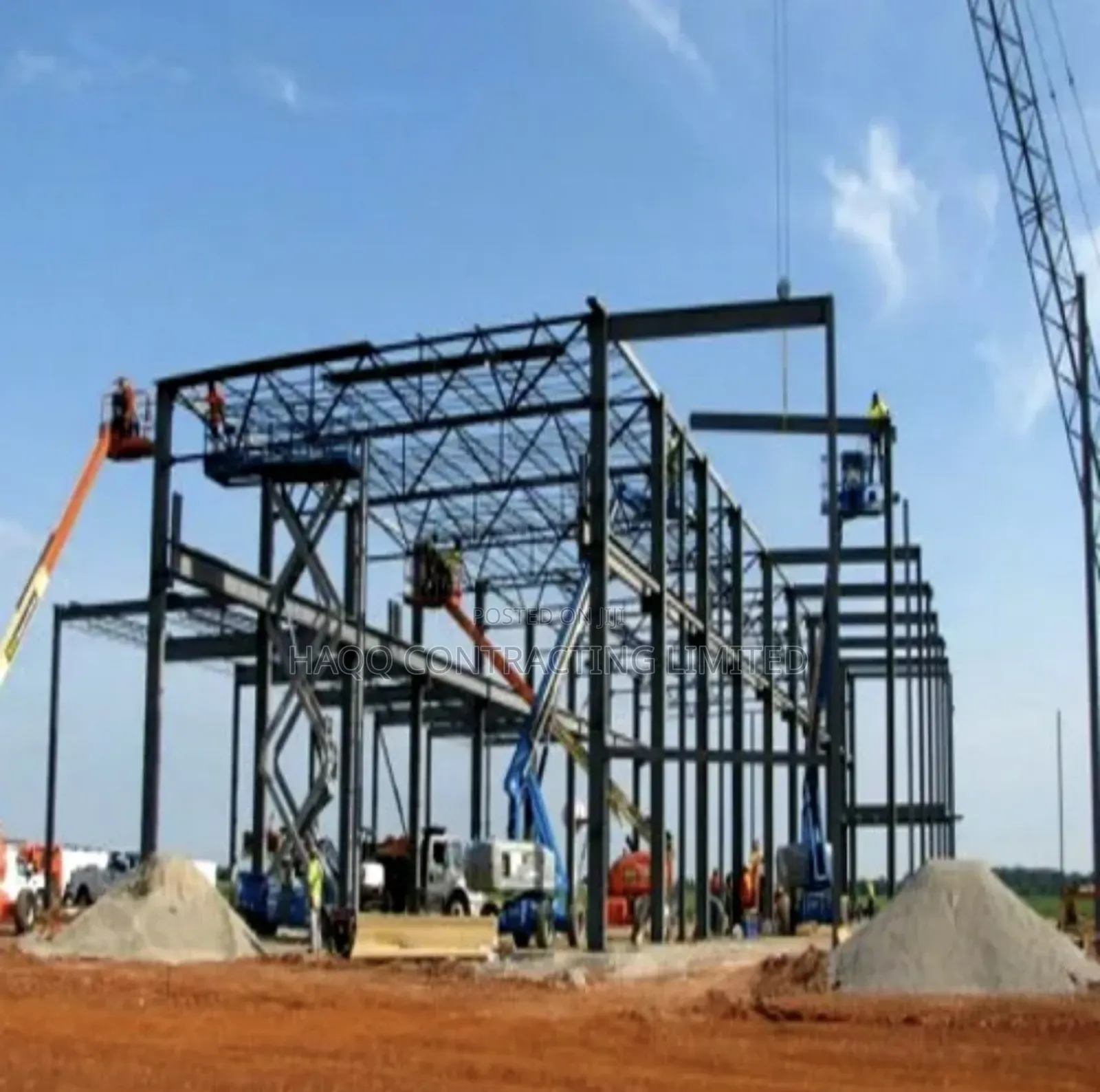 Warehouse Shed Fabrication Service, Heavy Metal Fabrication