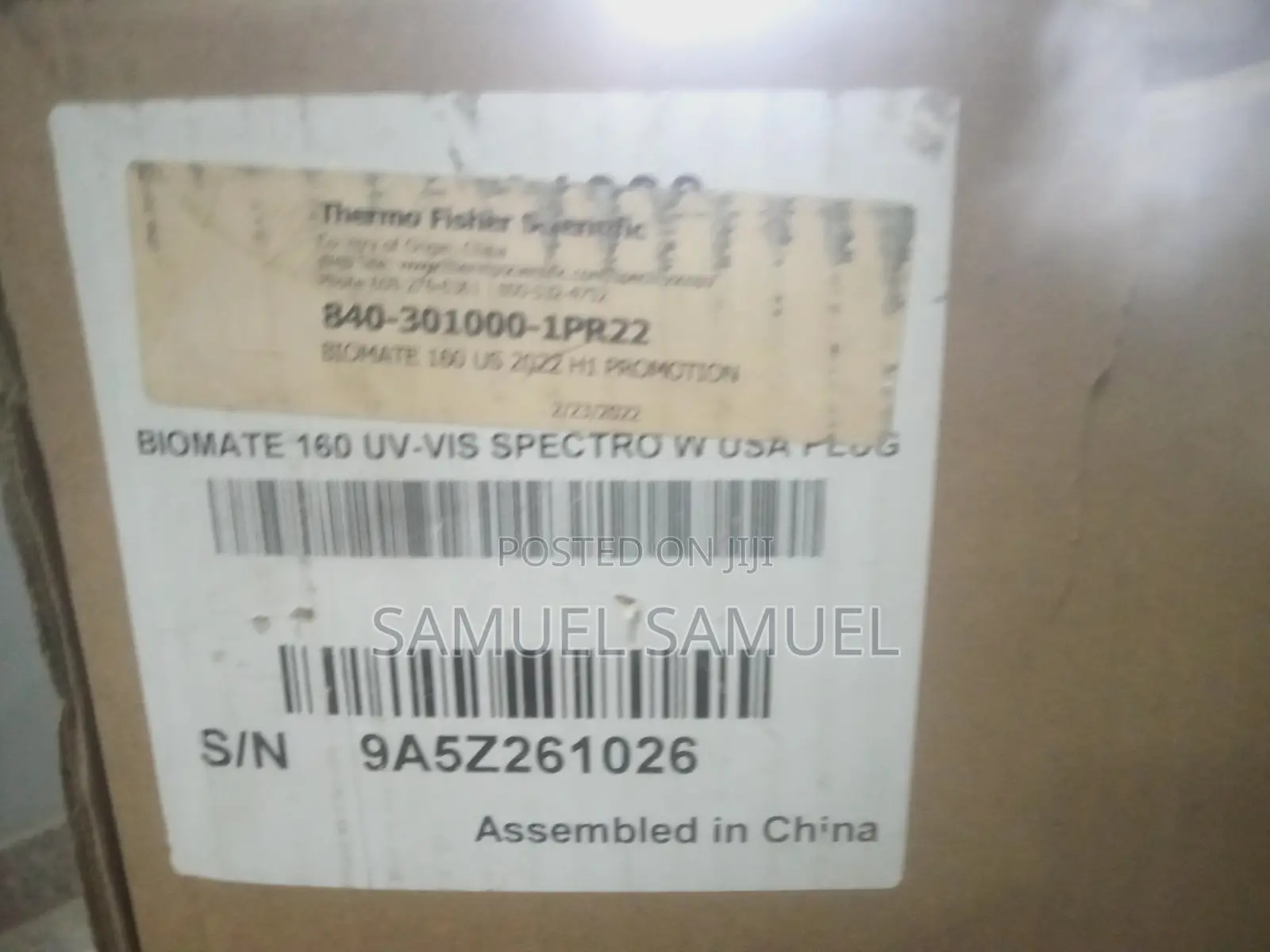 Biomate 160 UV-VIS Spectrophotometer