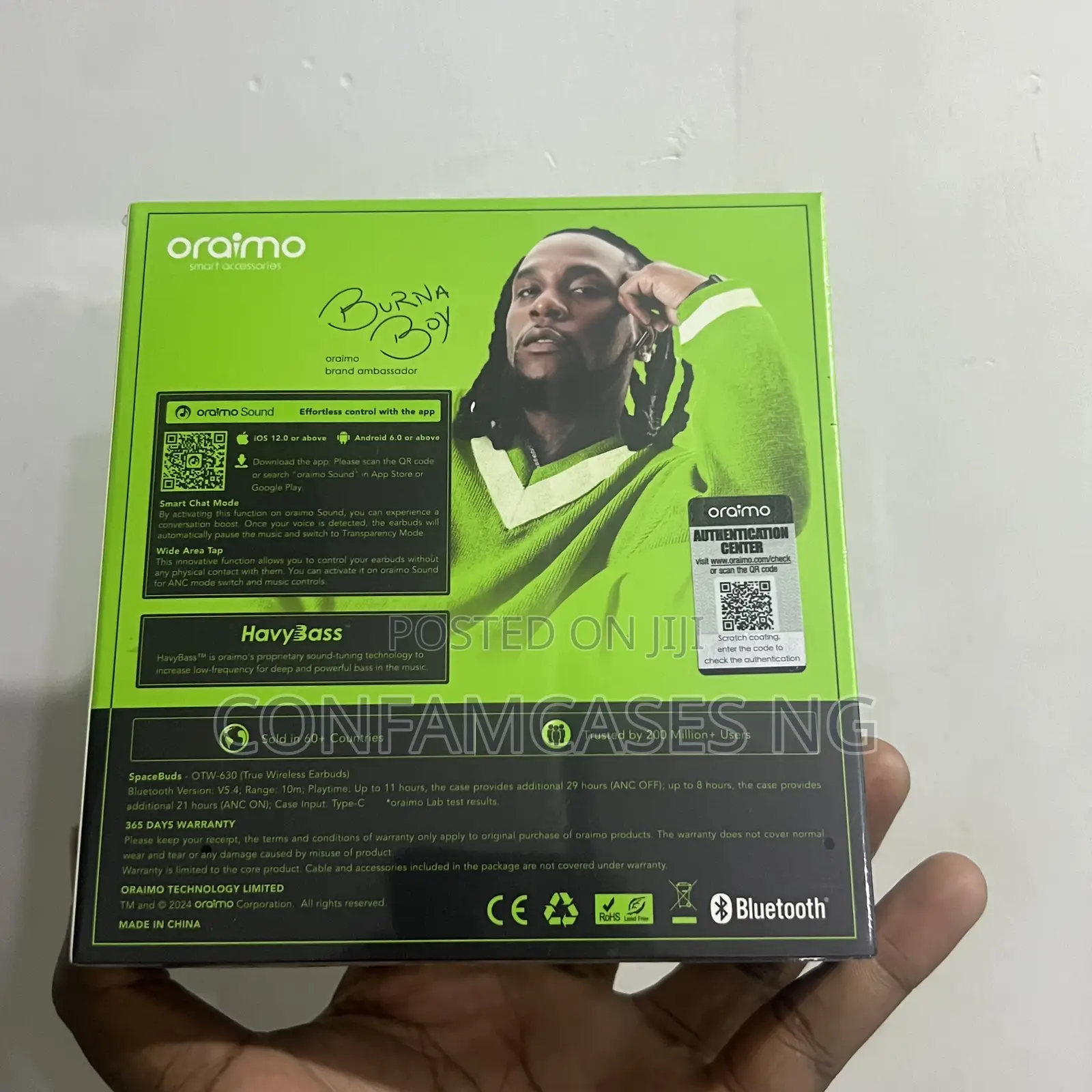 Oraimo Spacebuds Space Buds Anc Earbud