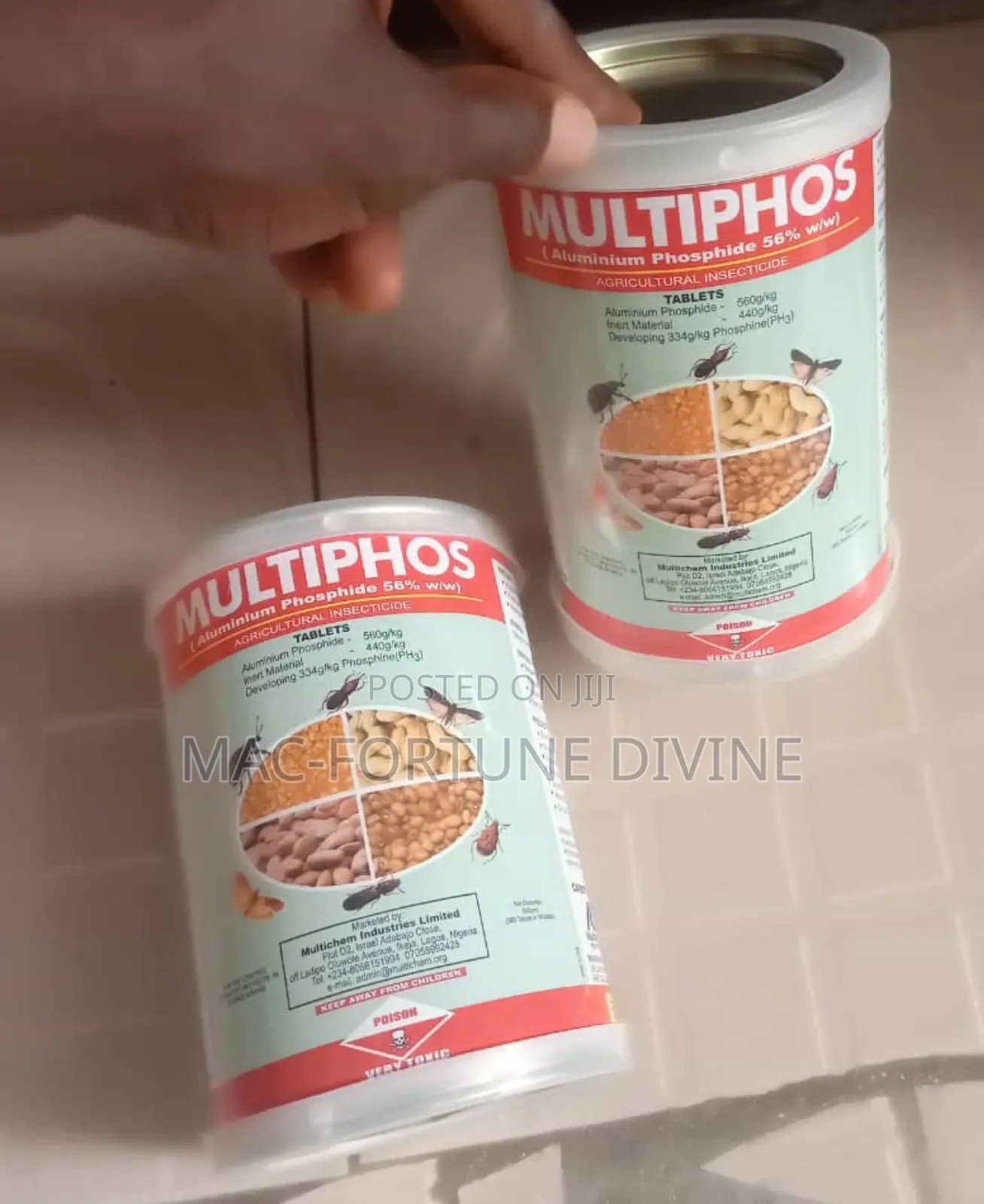 Multiphos Agricultural Insecticide Tablets