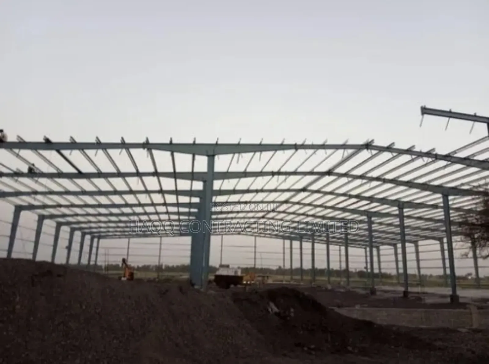 Prefab Warehouse / Factory Steel Structural Fabrication