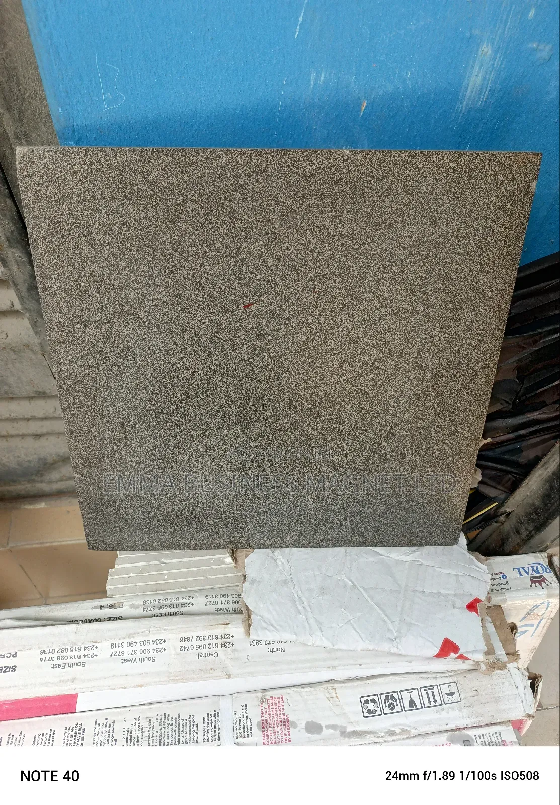 40X40 High Quality Royal Thick Gage Floor Title