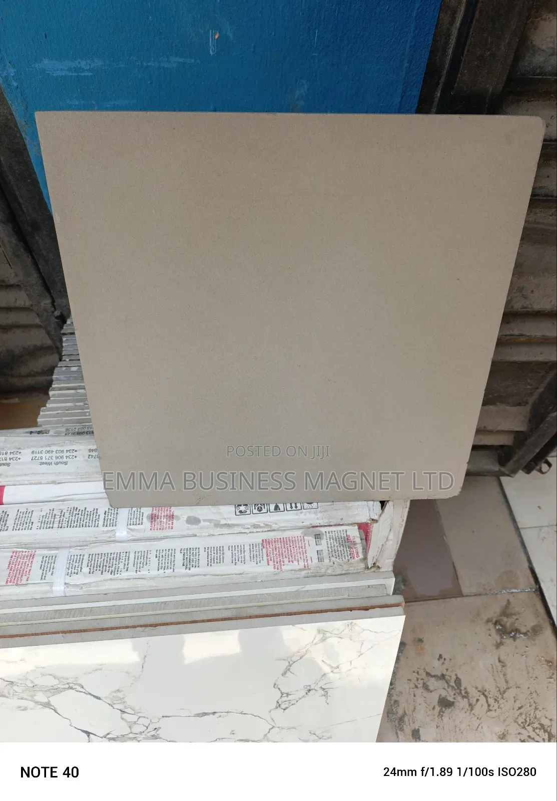 40X40 High Quality Royal Thick Gage Floor Title
