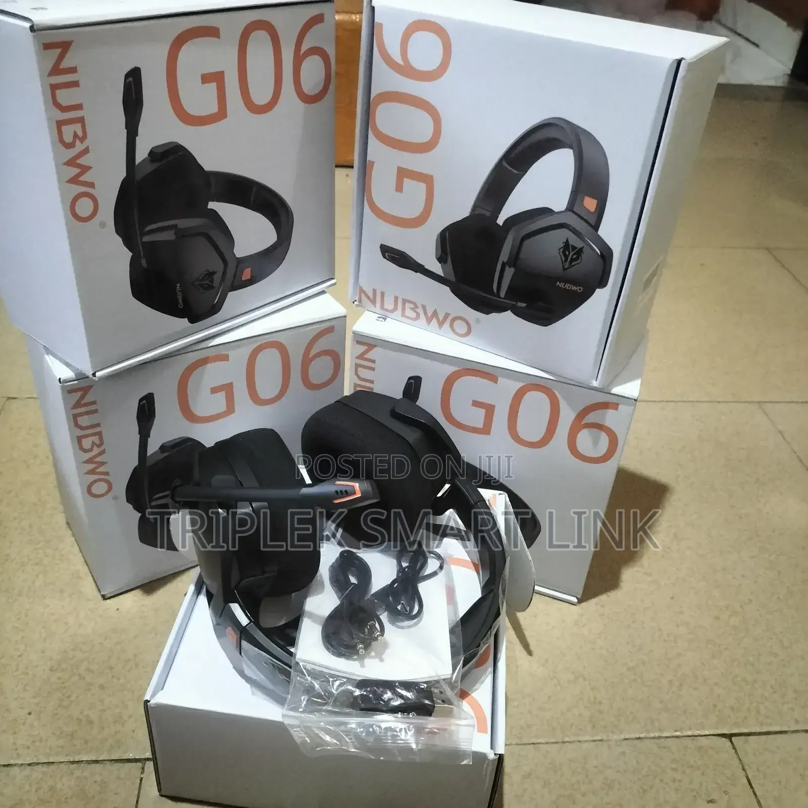 Wireless Gaming Nubwo Headset With Microphone for Ps5 Ps4 Pc Phone