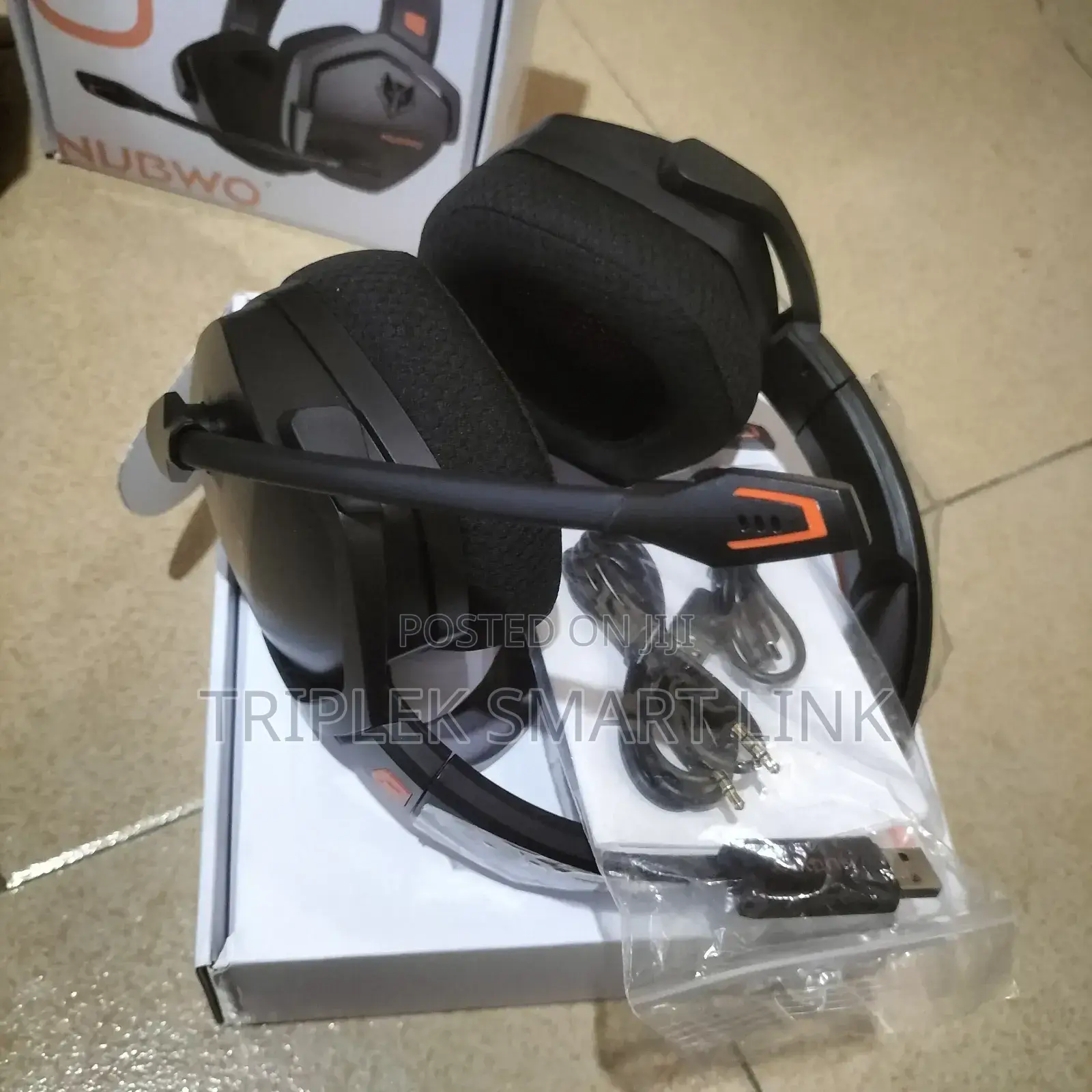Wireless Gaming Nubwo Headset With Microphone for Ps5 Ps4 Pc Phone