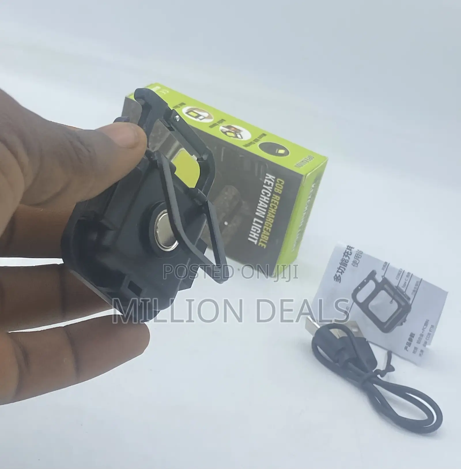 3-in-1 Multifunctional Cob Rechargeable Light