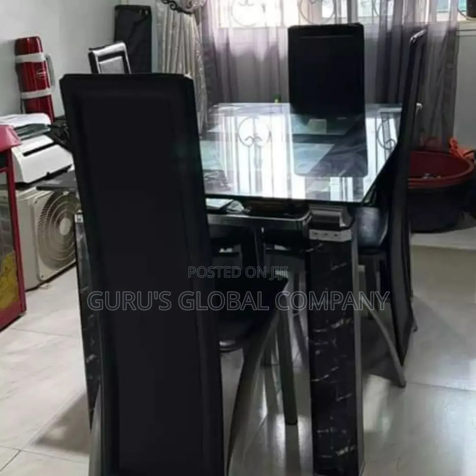 Luxury Glass Dining Set
