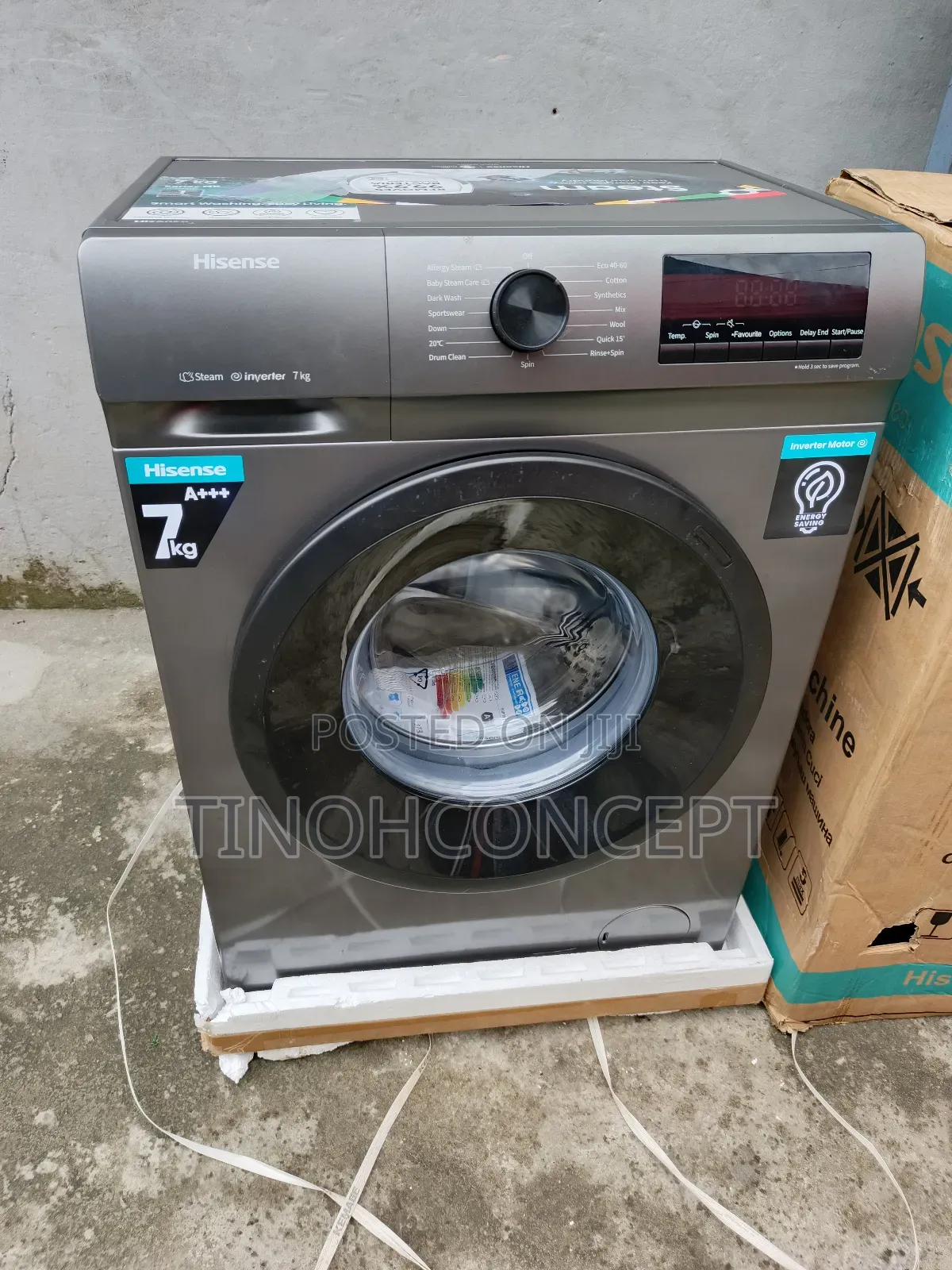 Hisense Inverter Washing Machine 7 Kg 