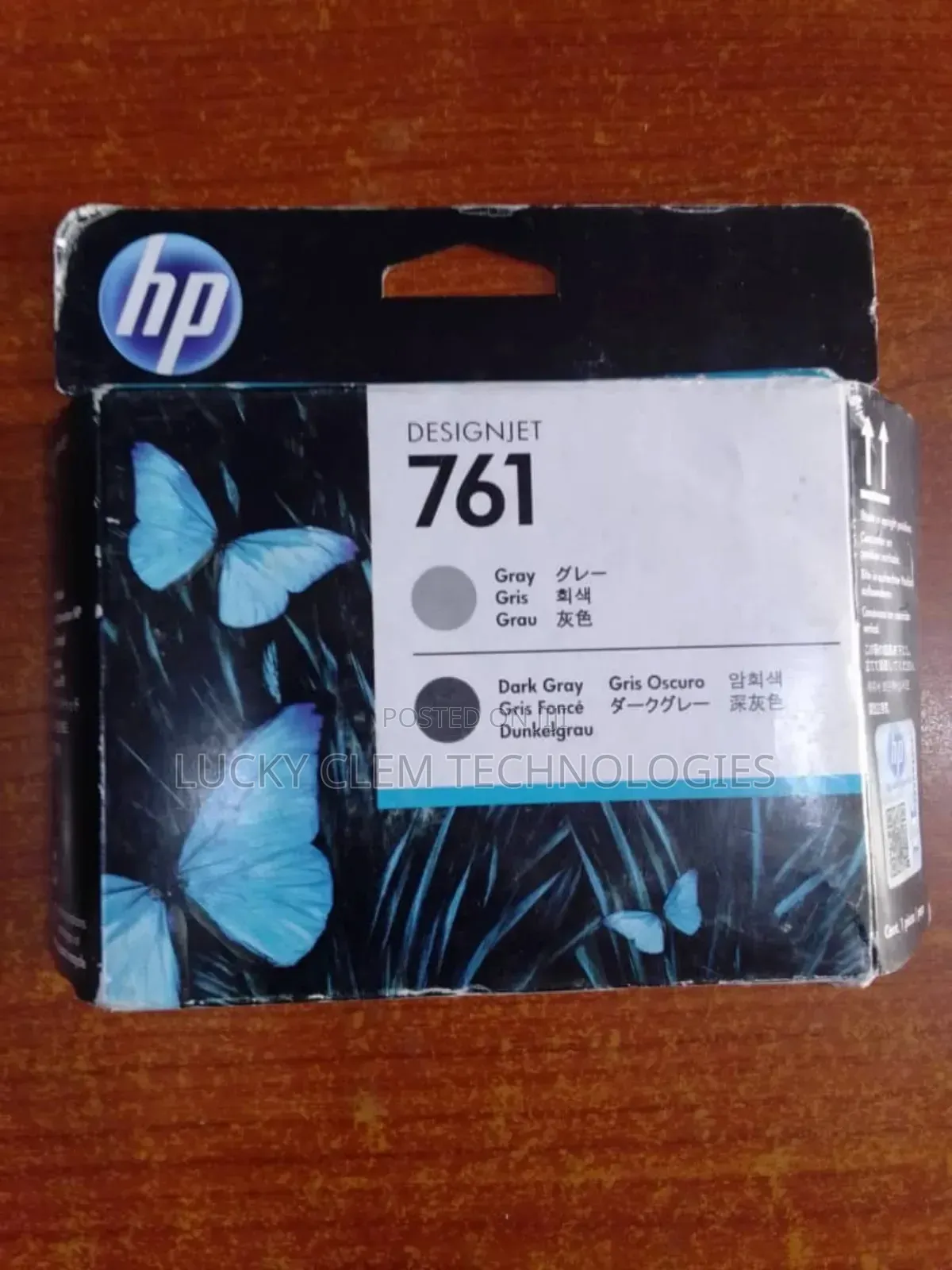 HP 761 Grey and Dark Grey Designjet Printer Head