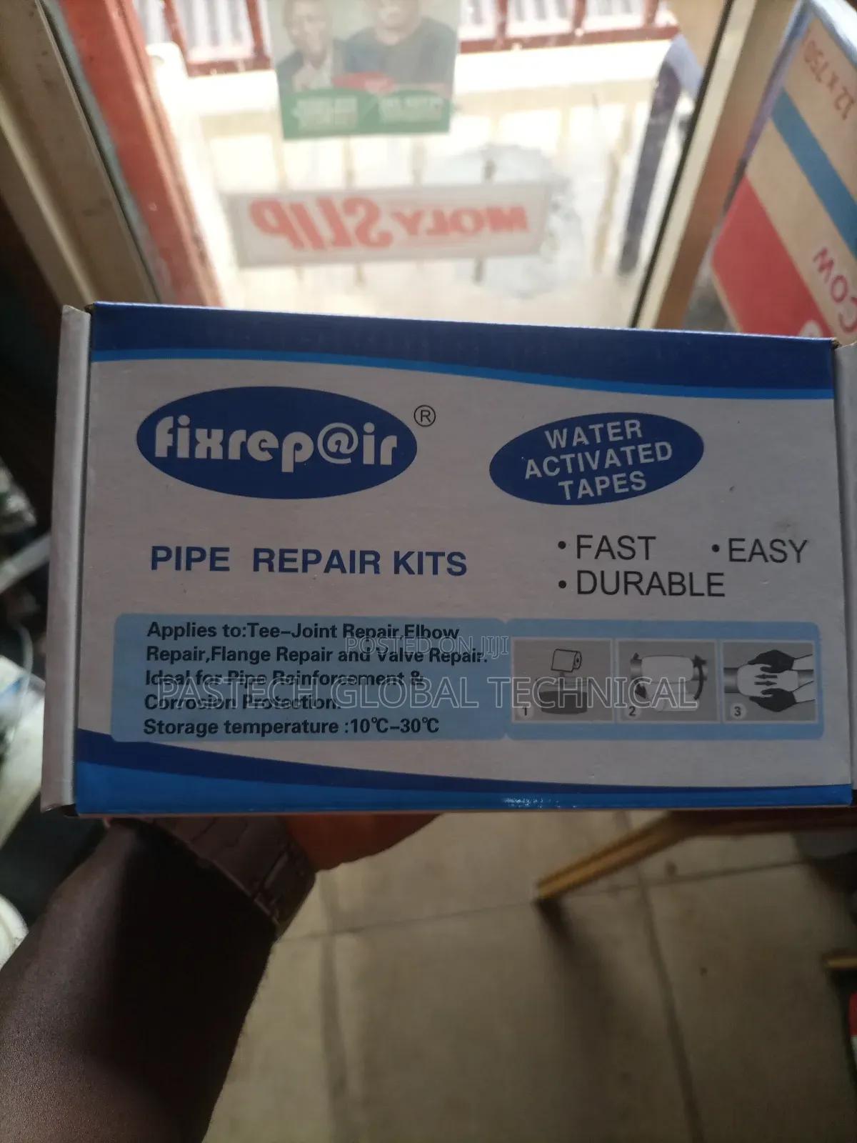4" Pipe Repair Kits of Water Activated Tapes