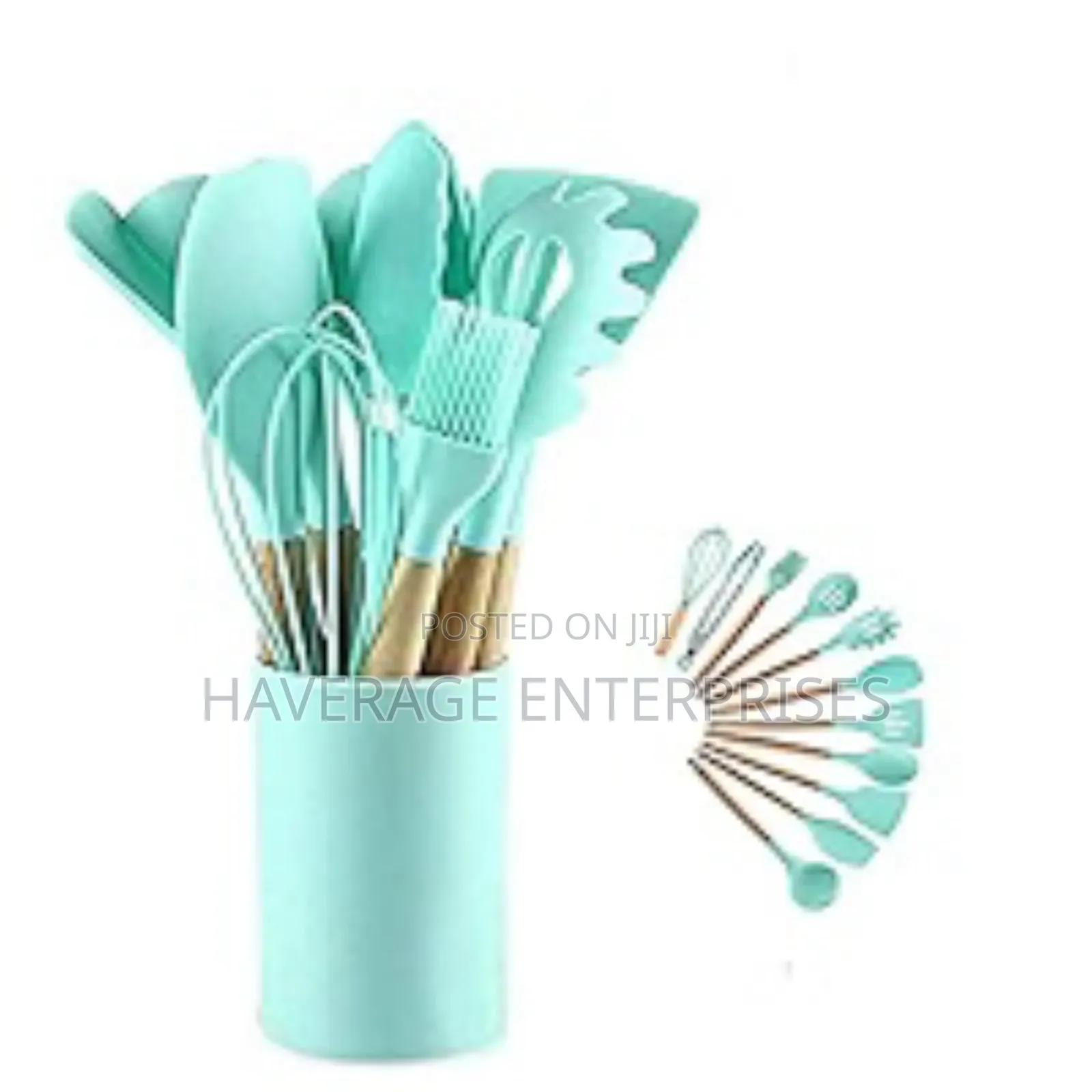 Silicone Cooking Utensils Kitchen Utensil Set