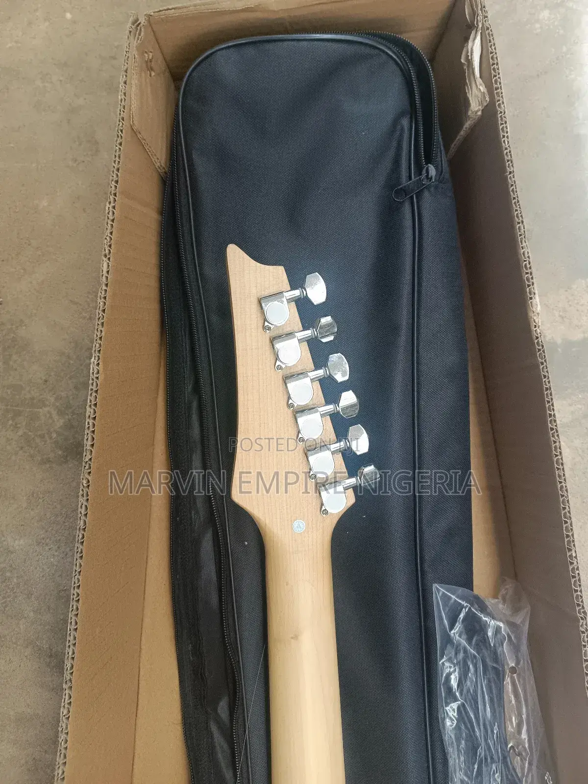 Flying v Shape Electric Guitar Profession Music Thunderstorm