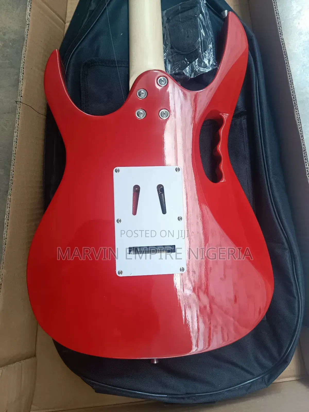 Flying v Shape Electric Guitar Profession Music Thunderstorm