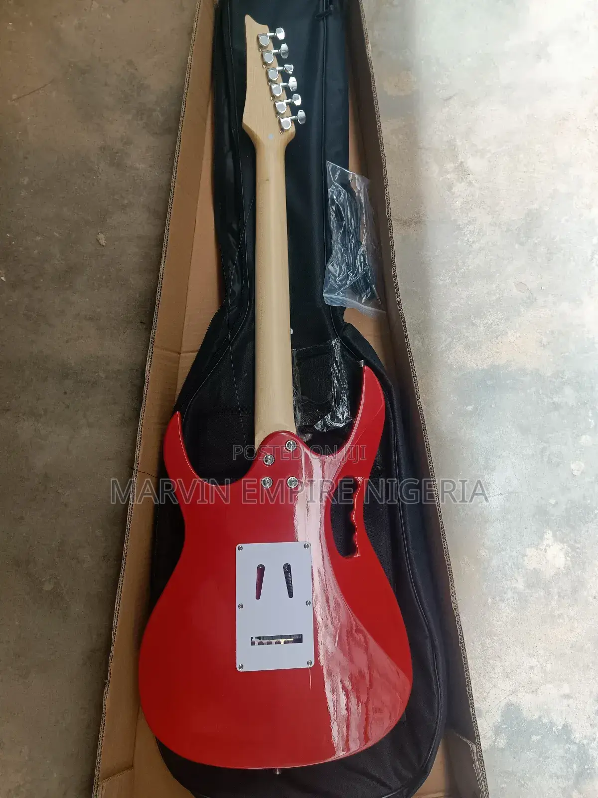 Flying v Shape Electric Guitar Profession Music Thunderstorm