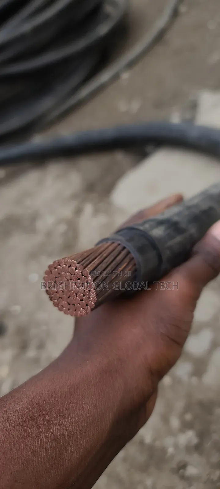 500mm 1c Nigeria PVC PVC Copper Armoured Cable .
