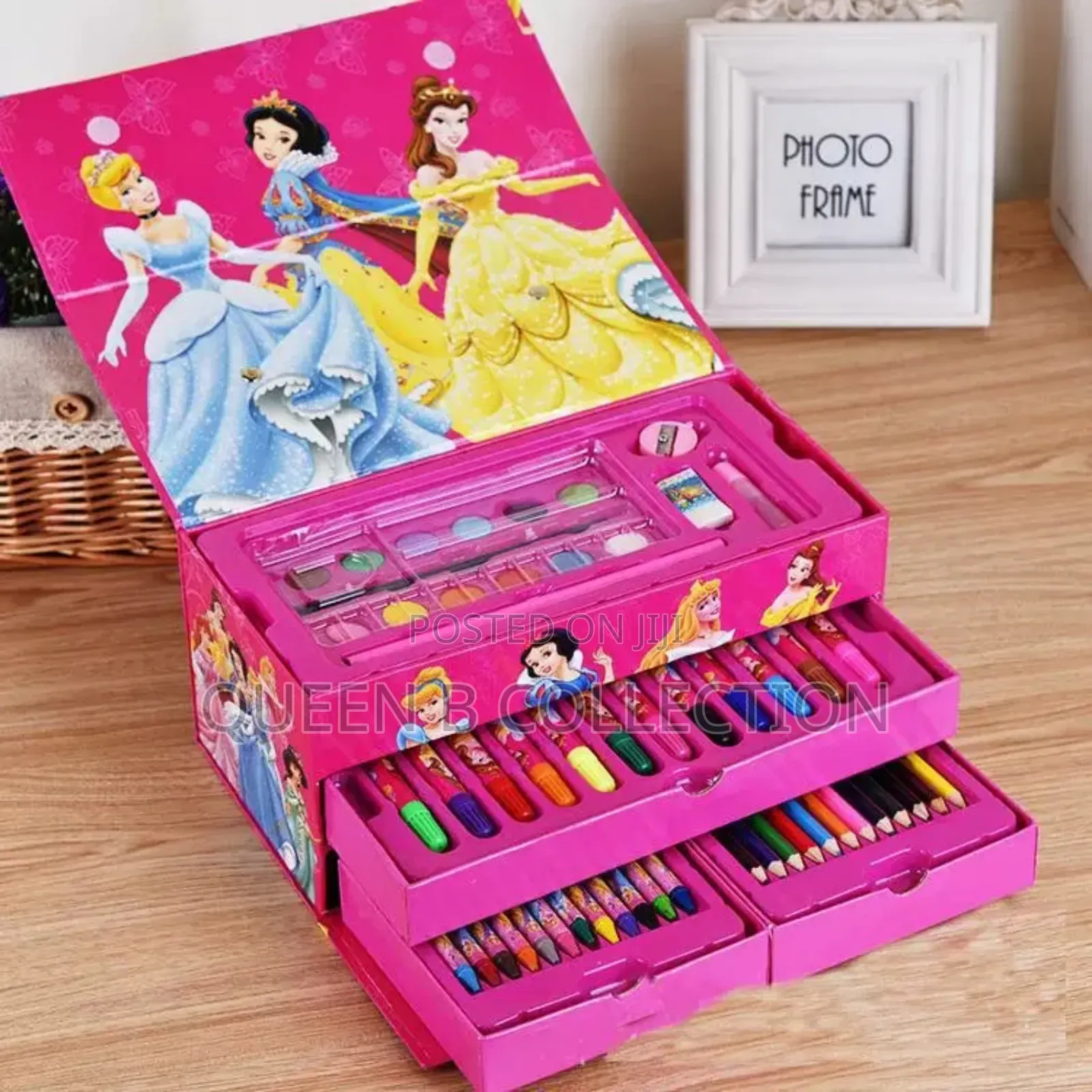 54 Pieces Dysney Character Colouring Sets