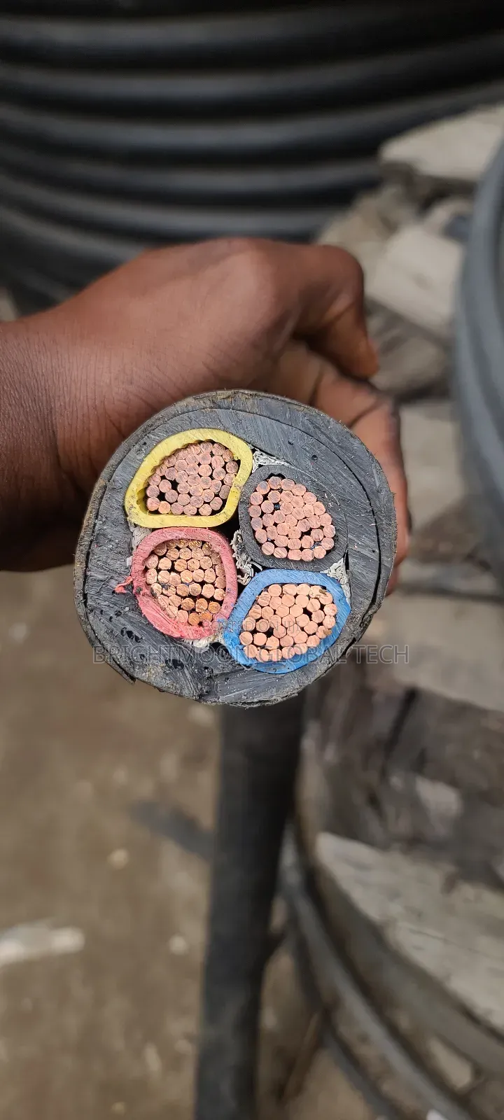 185mm 4core PVC PVC Nocaco Nigeria Cable . 