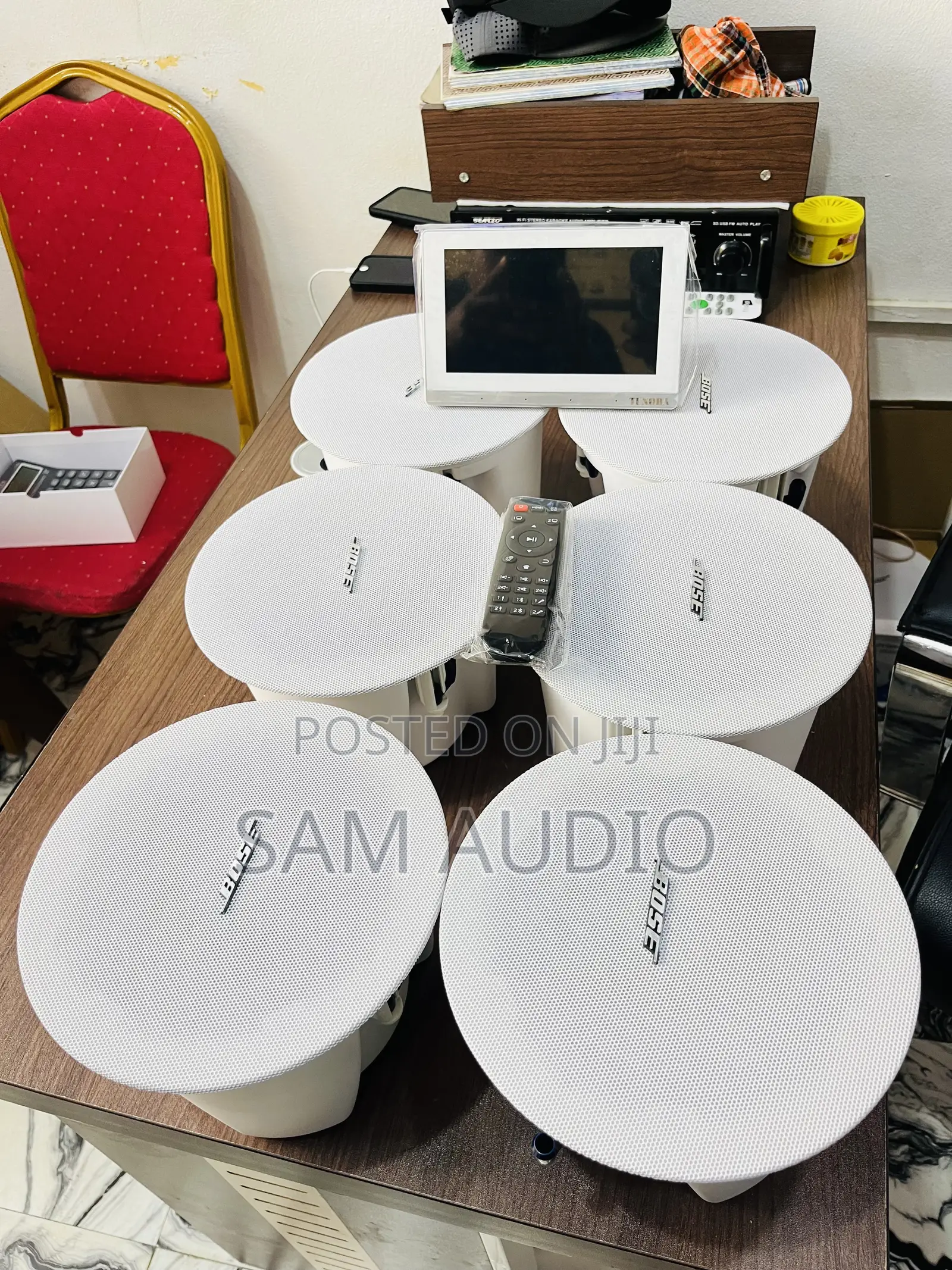 Bose(Six) Ceiling Speaker and One Inwall Amplifier