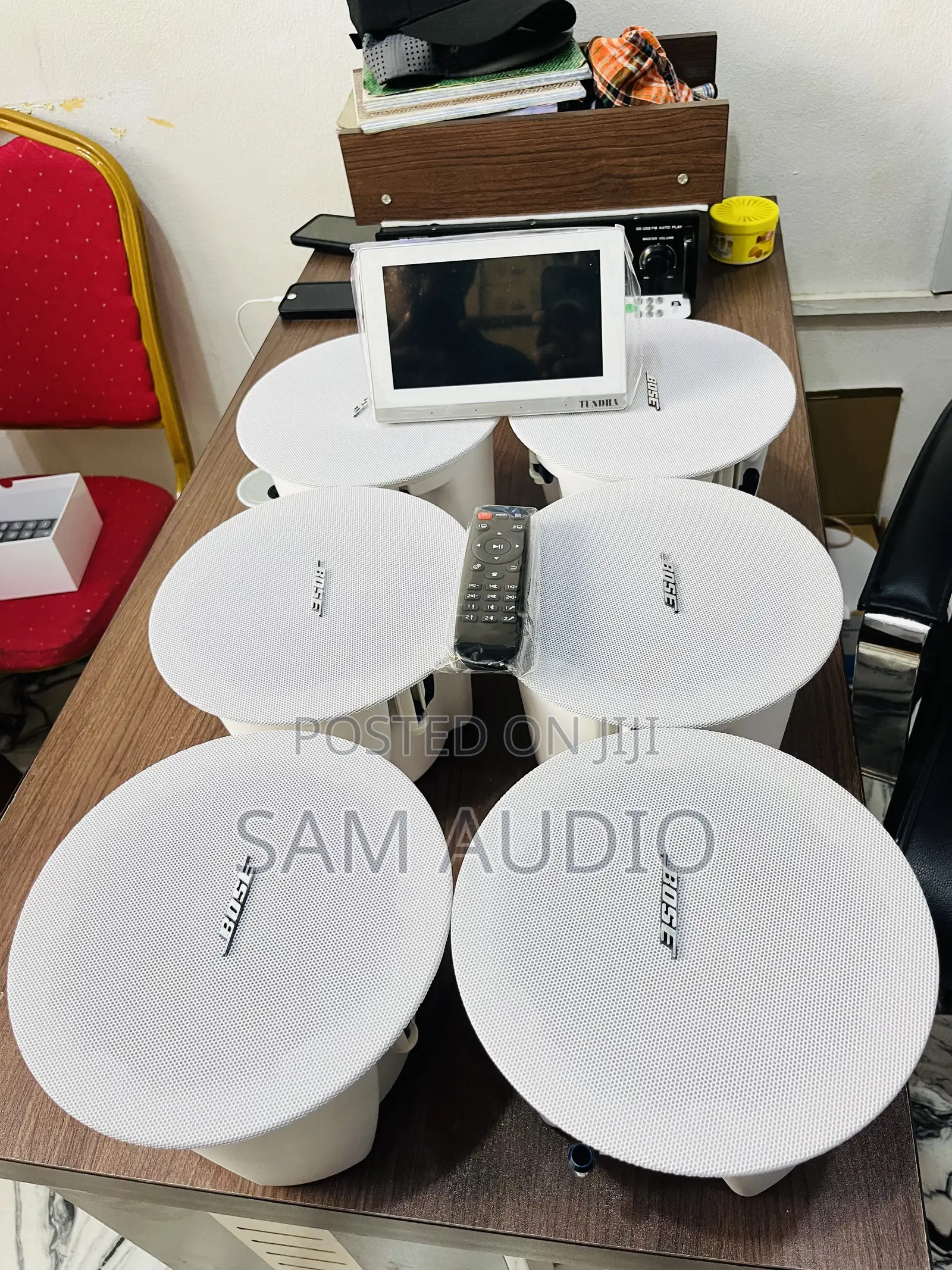 Bose(Six) Ceiling Speaker and One Inwall Amplifier