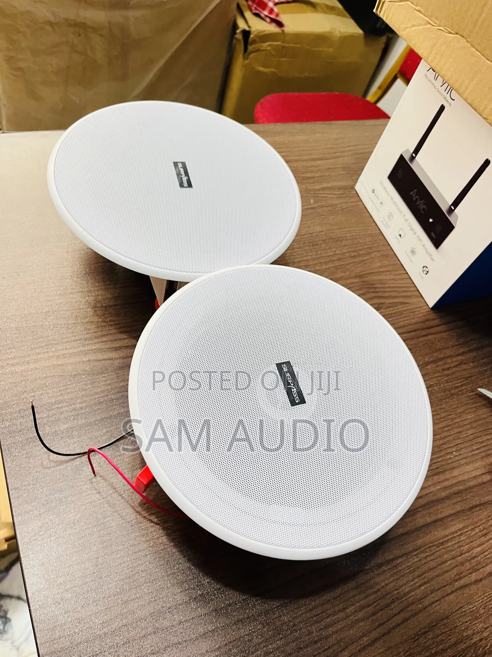 Surpass 2 in 1 Bluetooth Ceiling Speaker With Remote