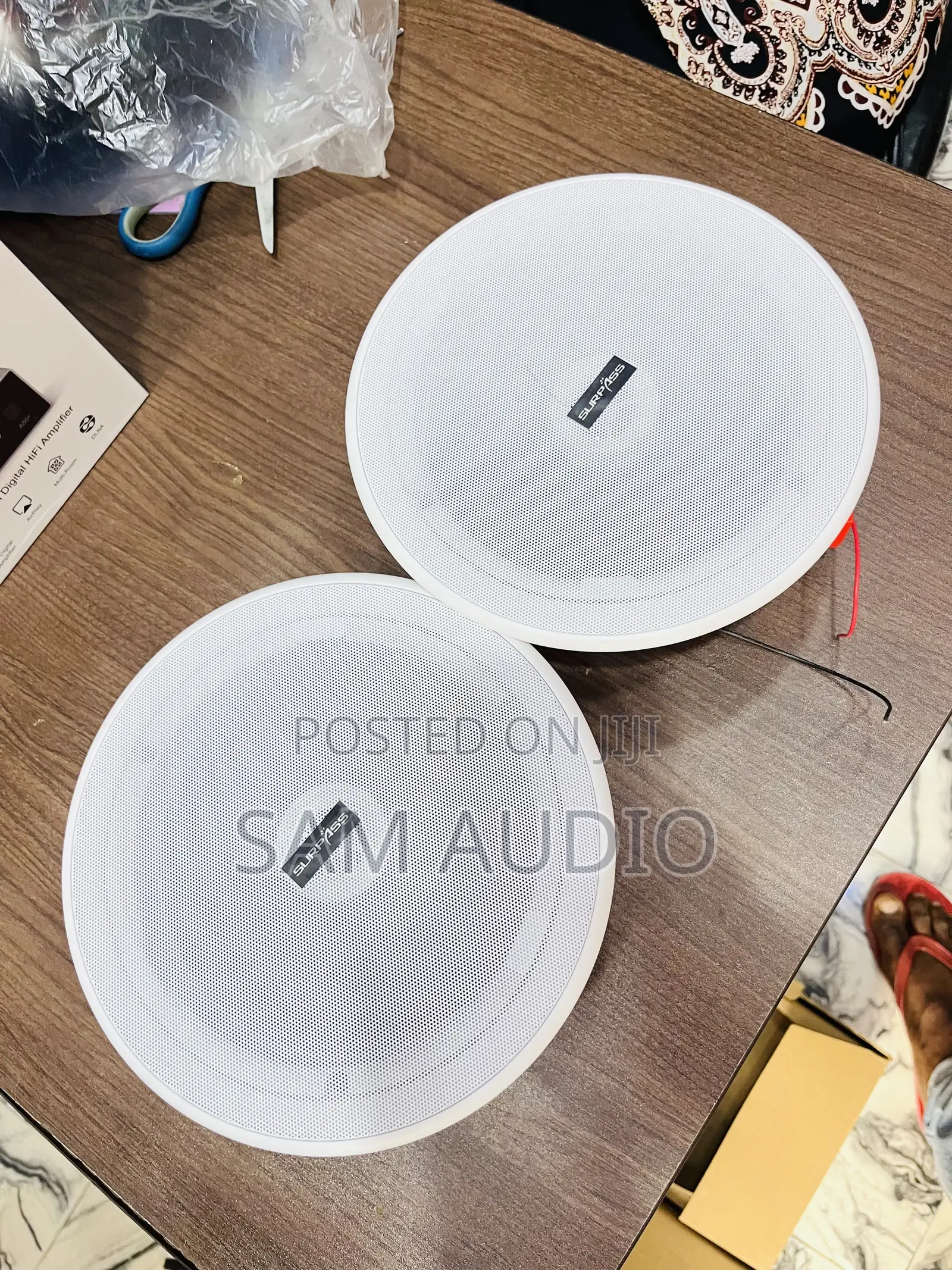 Surpass 2 in 1 Bluetooth Ceiling Speaker With Remote