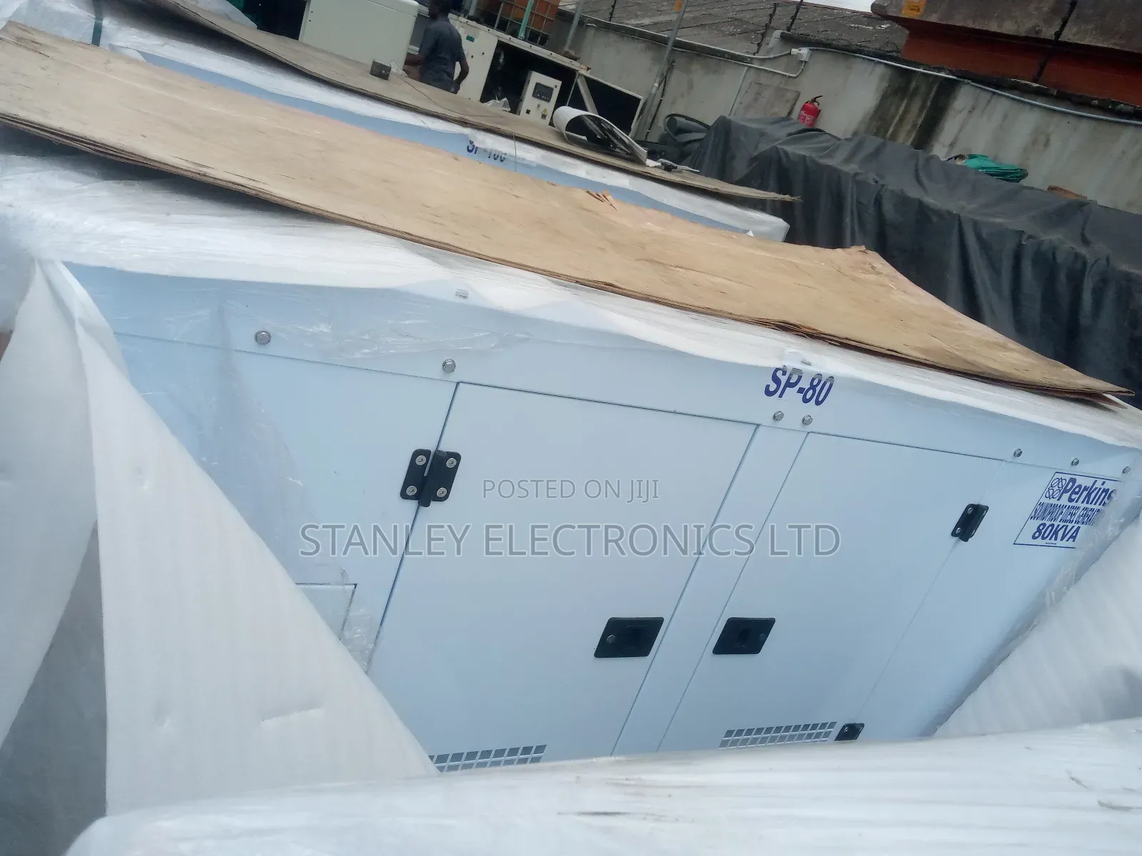 Powerful 80kva Perkins Soundproof Generator Diesel 100% Cp