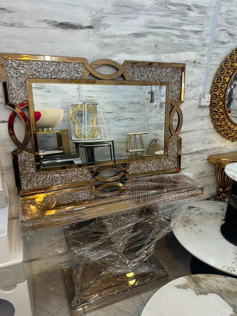 High Standards Quality Imported Console Mirror