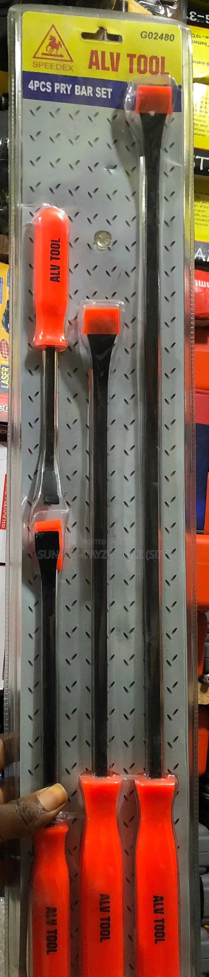 4 PCS Pry Bar Set