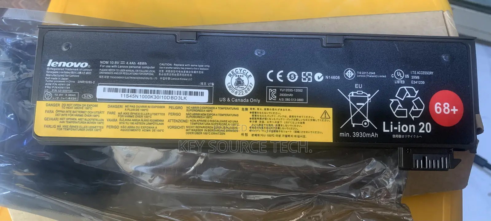 T470 61+ Battery for Lenovo Thinkpad T470 T480 T570 T580 A47