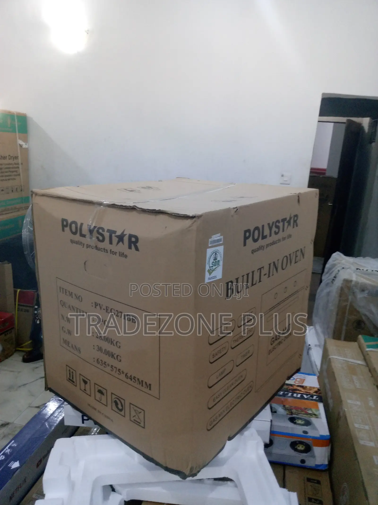 Unique Polystar Inbuilt 65L Oven With Auto Ignition Pv-271bb