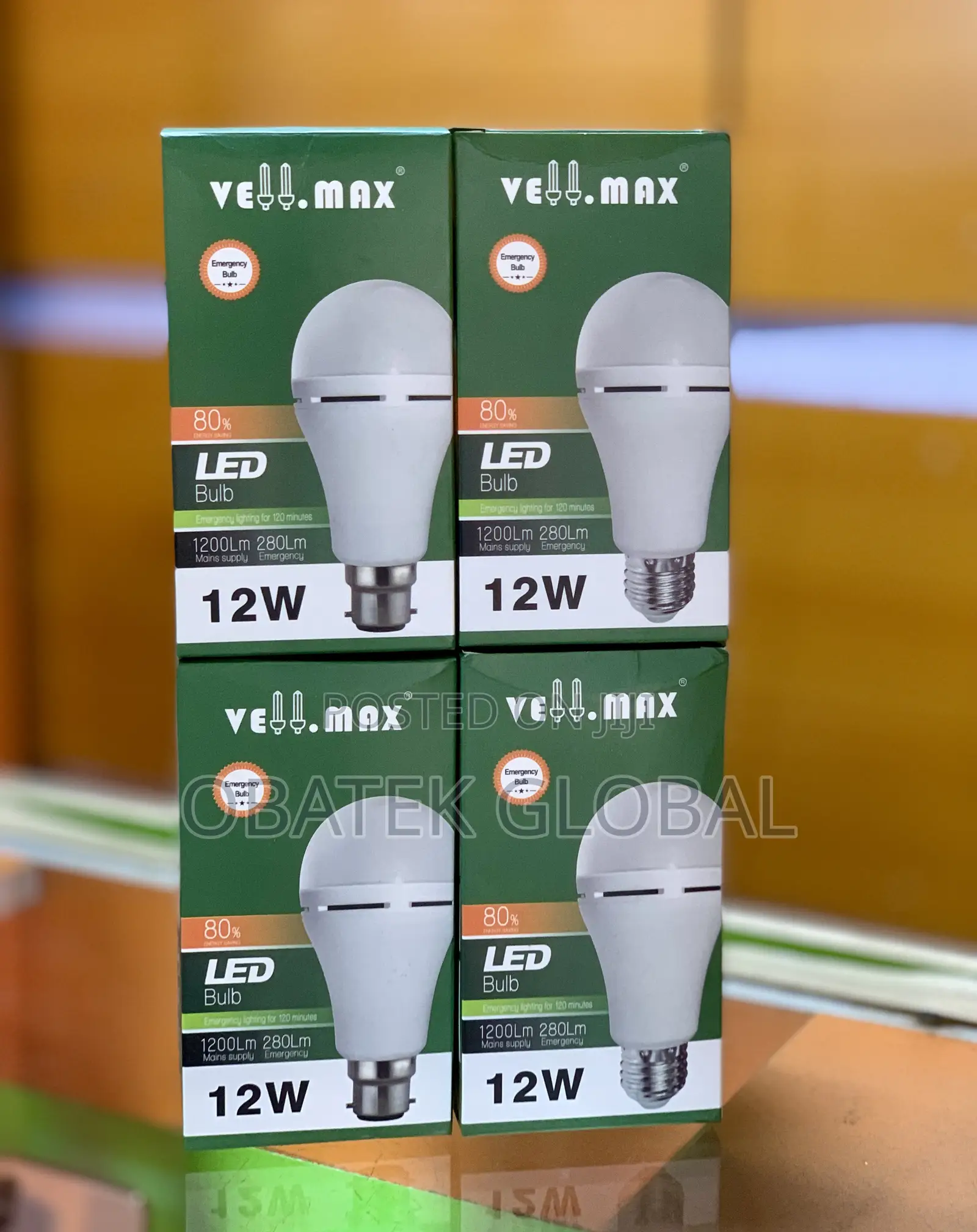 Vell Max Rechargeable Energy Saving Bulb